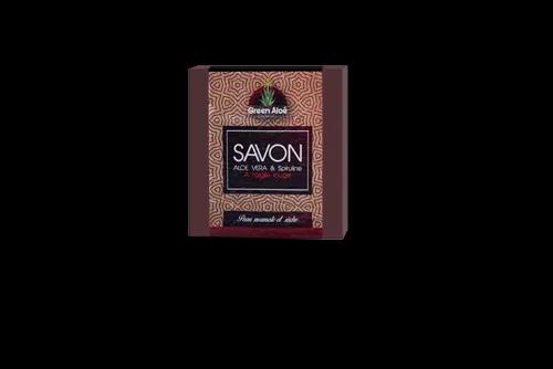 SAVON ALOE VERA & SPIRULINE A l’argile rouge