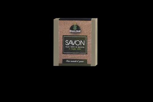 SAVON ALOE VERA & SPIRULINE A l’argile verte