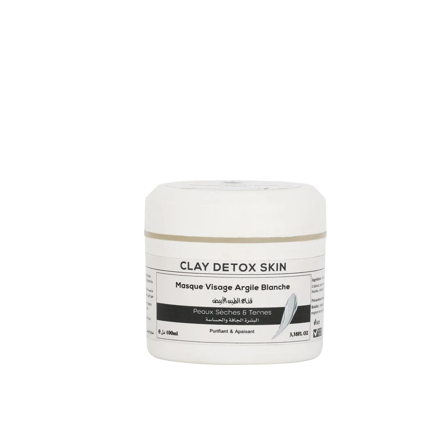 MASQUE VISAGE ARGILE BLANCHE 100ml MASQUE VISAGE ARGILE BLANCHE 100ml